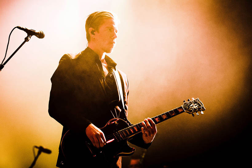 Interpol live op Rock Werchter Festival in België op 6 juli 2014