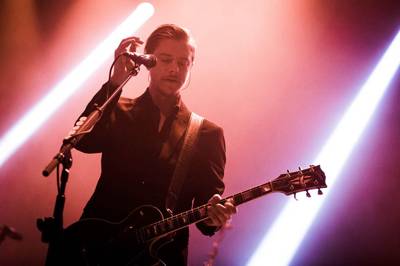 Interpol live at Rock Werchter Festival in Belgium on 6 July 2014