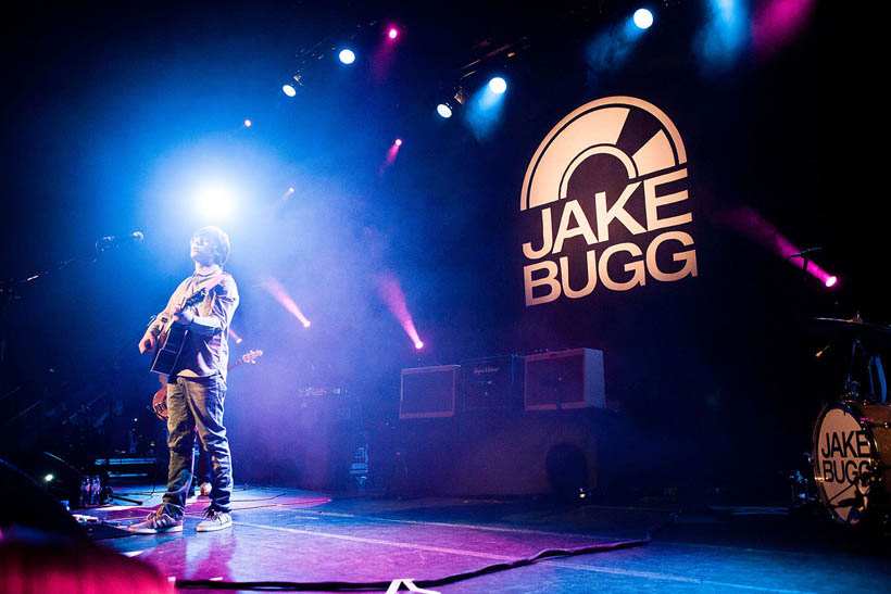 Jake Bugg live in de Orangerie in de Botanique in Brussel, België op 3 maart 2013