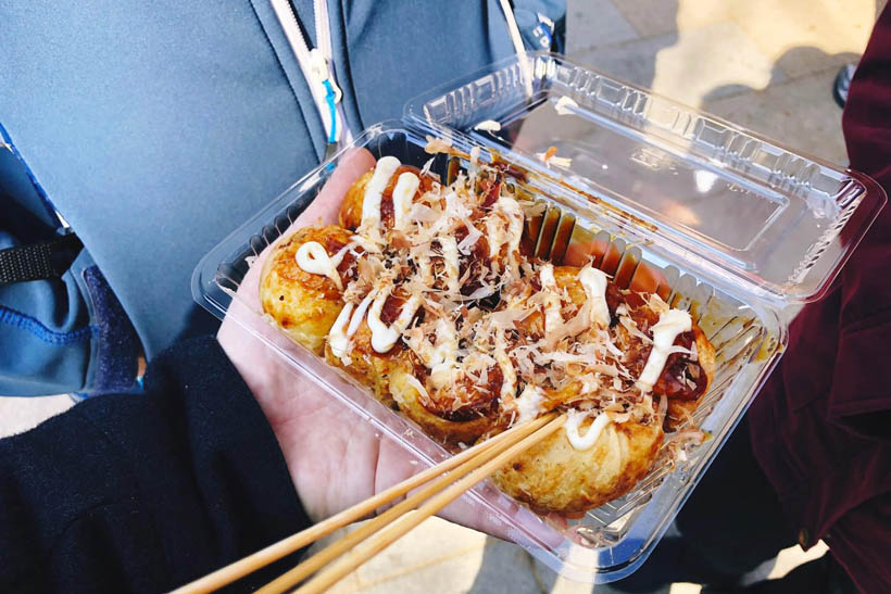 Our takoyaki balls.