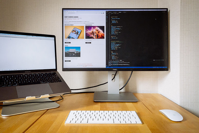 My home office desk.