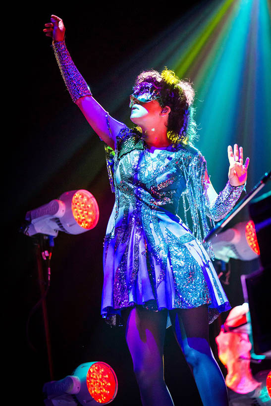 Arcade Fire live at the Sportpaleis in Antwerp, Belgium on 10 June 2014