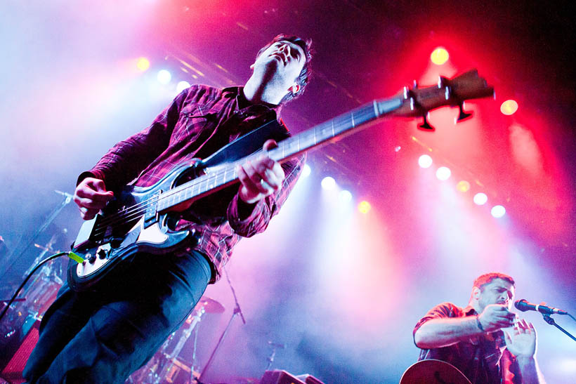 Augustines live at the Orangerie at the Botanique in Brussels, Belgium on 9 February 2012