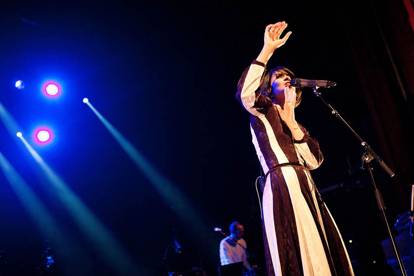 Bat For Lashes live at the Ancienne Belgique in Brussels, Belgium on 29 November 2012