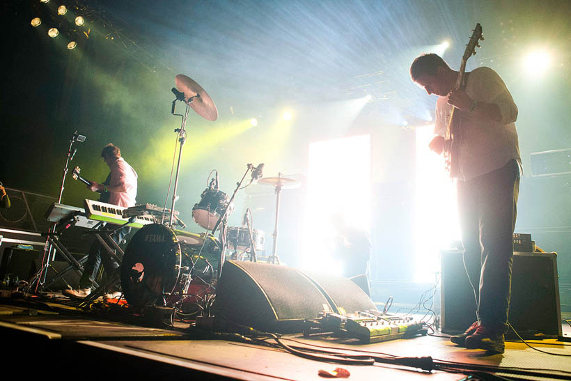 Battles live at Dour Festival in Belgium on 13 July 2012