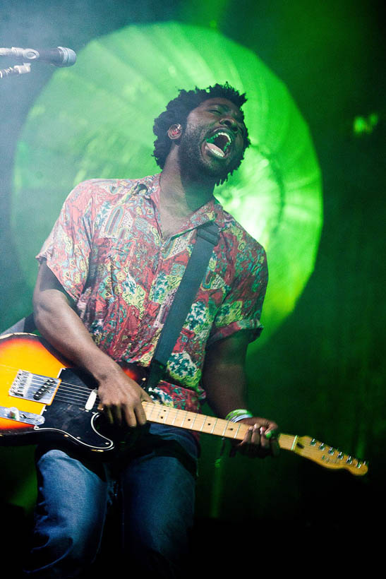 Bloc Party live at Rock Werchter Festival in Belgium on 4 July 2013