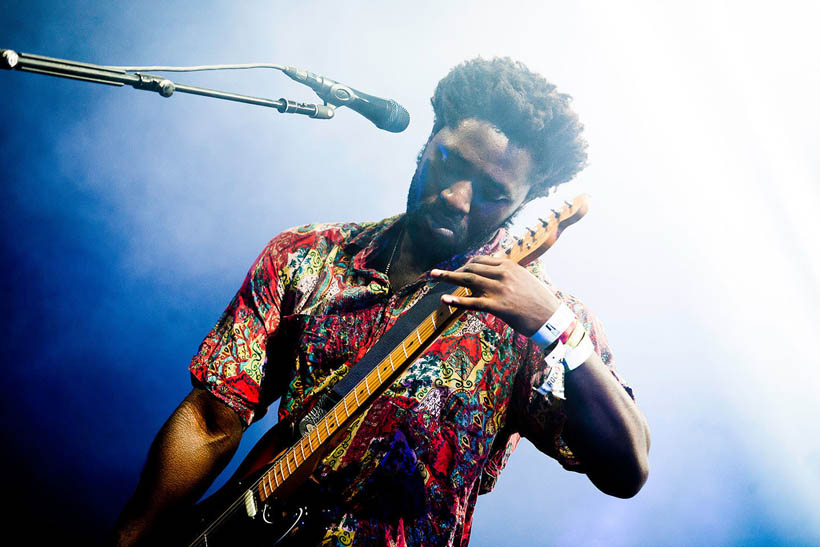 Bloc Party live at Rock Werchter Festival in Belgium on 4 July 2013