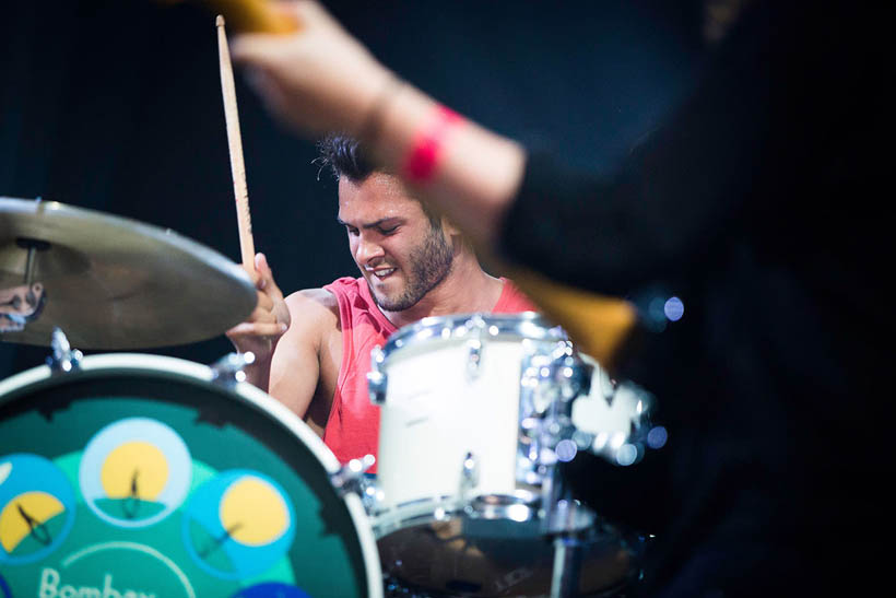 Bombay Bicycle Club live at Rock Werchter Festival in Belgium on 3 July 2014