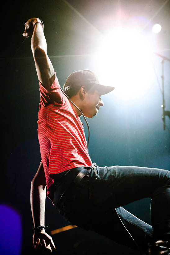 Cerebral Ballzy live at Dour Festival in Belgium on 15 July 2012