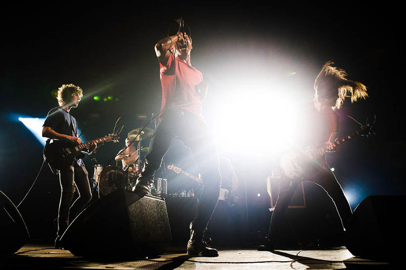 Cerebral Ballzy live at Dour Festival in Belgium on 15 July 2012