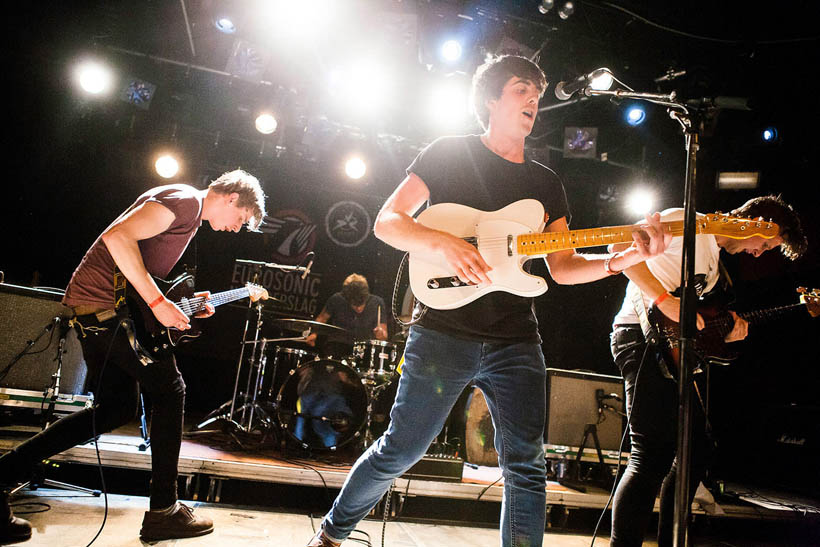 Circa Waves live op Eurosonic Noorderslag in Groningen, Nederland op 16 januari 2014
