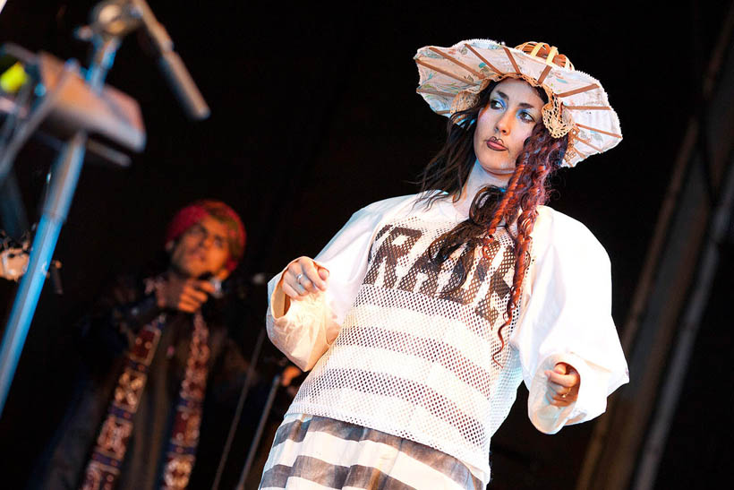 Cocorosie live at M-IDZomer at Museum M in Leuven, Belgium on 2 August 2012