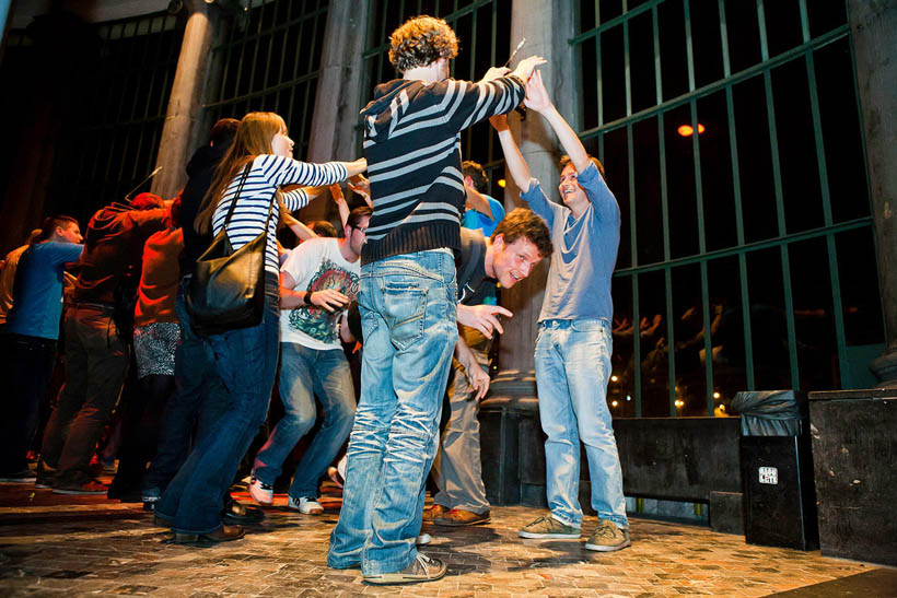 Dan Deacon live at the Rotonde at the Botanique in Brussels, Belgium on 24 September 2012