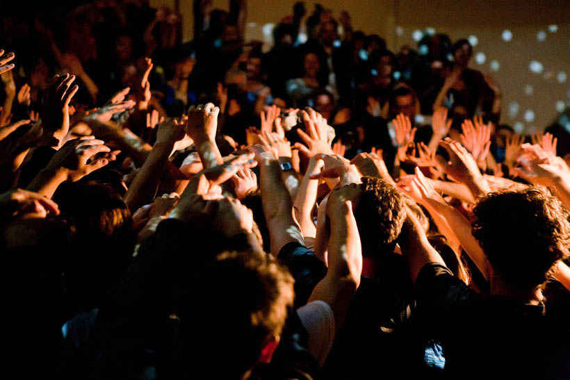 Dan Deacon live at the Rotonde at the Botanique in Brussels, Belgium on 24 September 2012