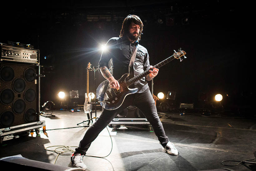 Death From Above 1979 live in de Rotonde in de Botanique in Brussel, België op 9 oktober 2014