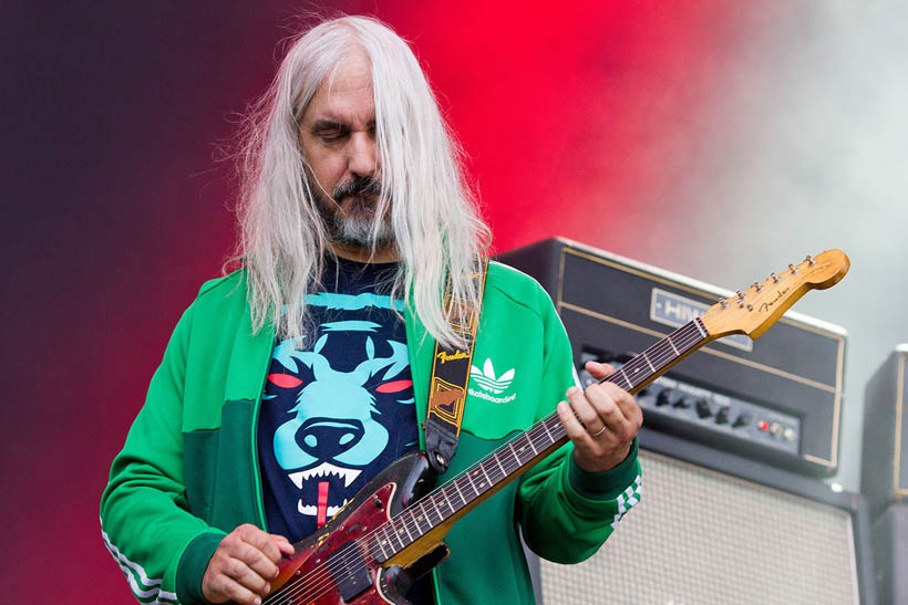 Dinosaur Jr live at Dour Festival in Belgium on 13 July 2012