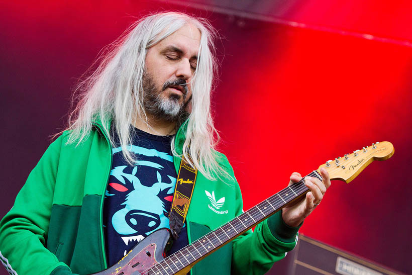 Dinosaur Jr live at Dour Festival in Belgium on 13 July 2012