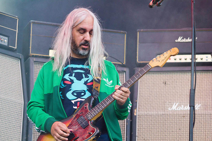 Dinosaur Jr live at Dour Festival in Belgium on 13 July 2012