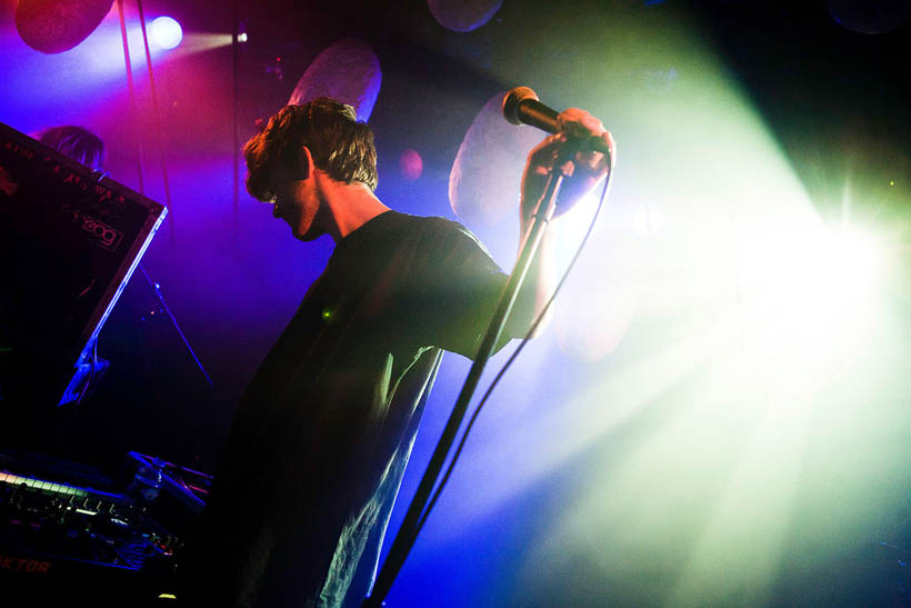 Doldrums live at the ABClub in the Ancienne Belgique in Brussels, Belgium on 7 November 2012