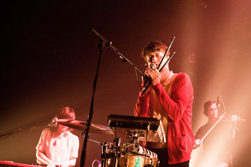 Efterklang live at the Rotonde at the Botanique in Brussels, Belgium on 1 March 2011