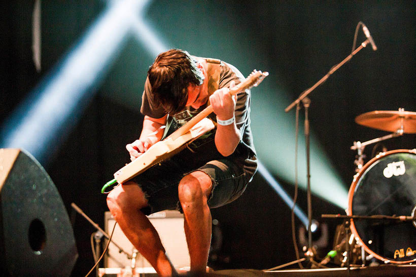 Fidlar live at Rock Werchter Festival in Belgium on 4 July 2013