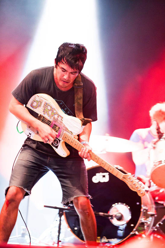 Fidlar live at Rock Werchter Festival in Belgium on 4 July 2013