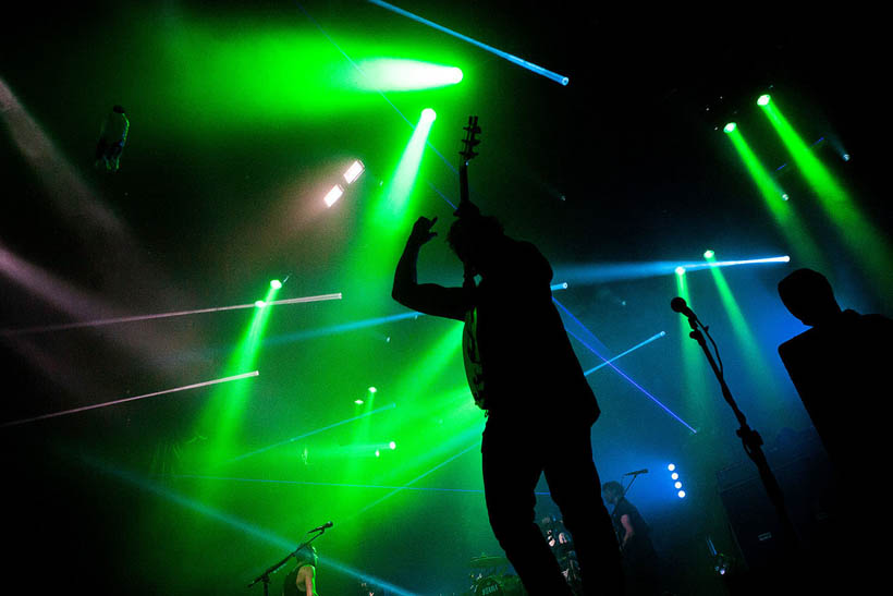 Foals live at Rock Werchter Festival in Belgium on 6 July 2014