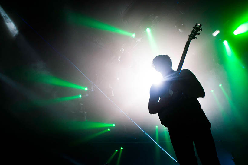 Foals live at Rock Werchter Festival in Belgium on 6 July 2014