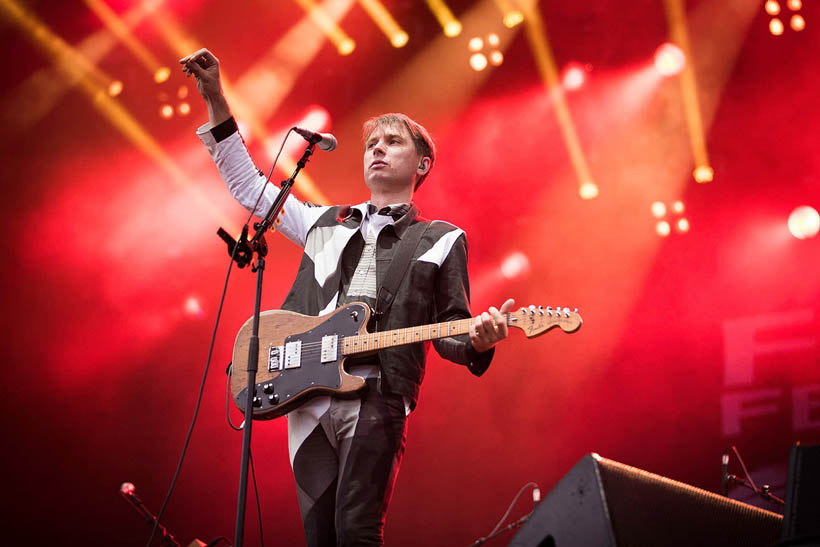 Franz Ferdinand live at Rock Werchter Festival in Belgium on 6 July 2014