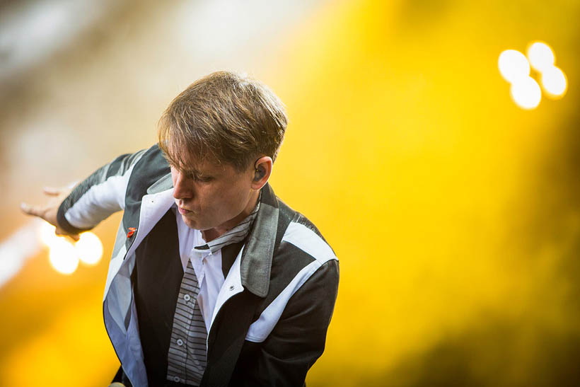 Franz Ferdinand live at Rock Werchter Festival in Belgium on 6 July 2014