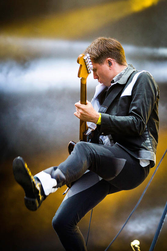 Franz Ferdinand live at Rock Werchter Festival in Belgium on 6 July 2014