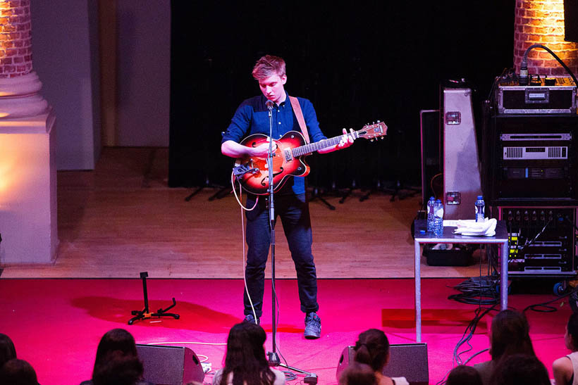 George Ezra live at Les Nuits Botanique in Brussels, Belgium on 17 May 2014