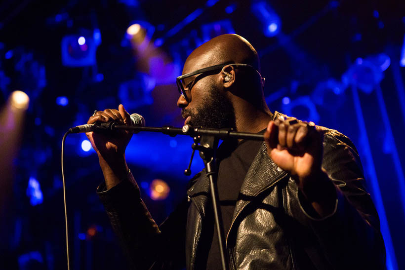 Ghostpoet live op Les Nuits Botanique in Brussel, België op 9 mei 2015