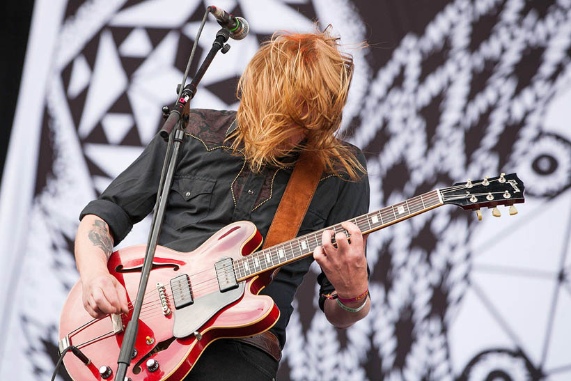 Graveyard live at Rock Werchter Festival in Belgium on 6 July 2013