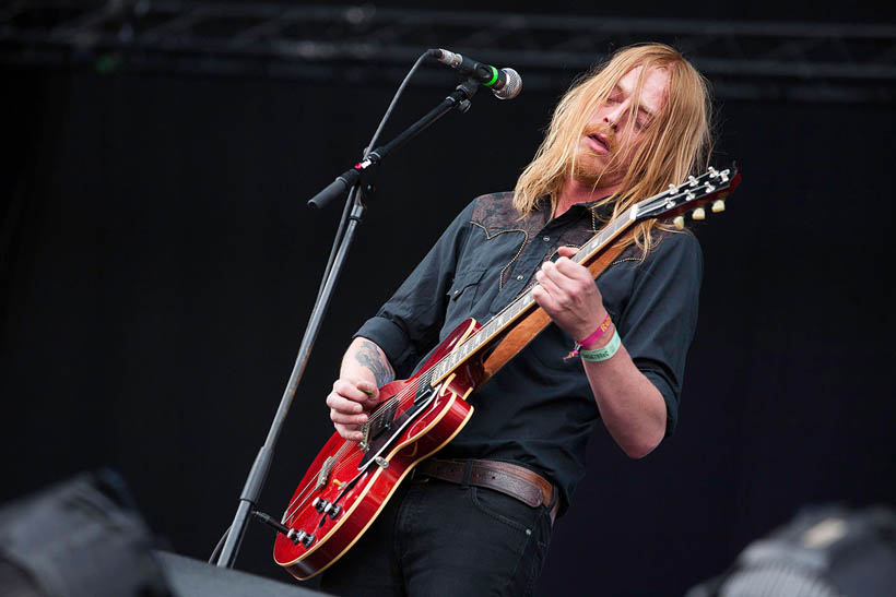 Graveyard live at Rock Werchter Festival in Belgium on 6 July 2013