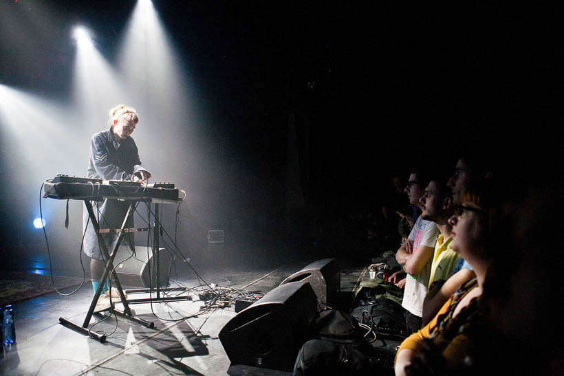 Grimes live at Les Nuits Botanique in Brussels, Belgium on 17 May 2012