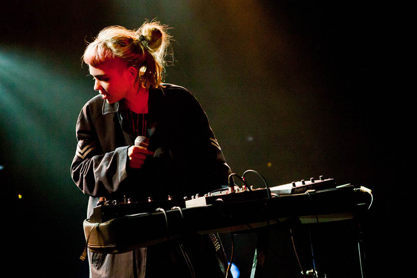 Grimes live at Les Nuits Botanique in Brussels, Belgium on 17 May 2012