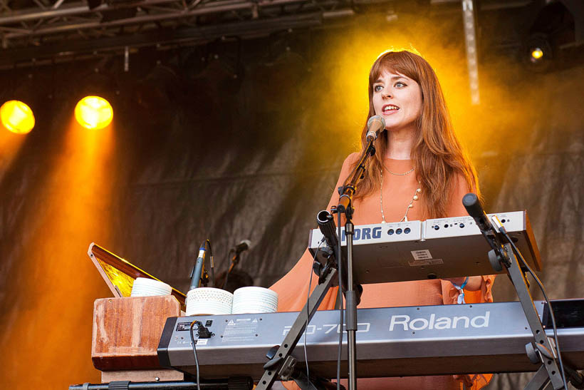 Hannah Peel live at M-IDZomer at Museum M in Leuven, Belgium on 28 July 2011