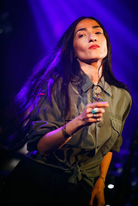 Hindi Zahra live at Les Nuits Botanique in Brussels, Belgium on 14 May 2015