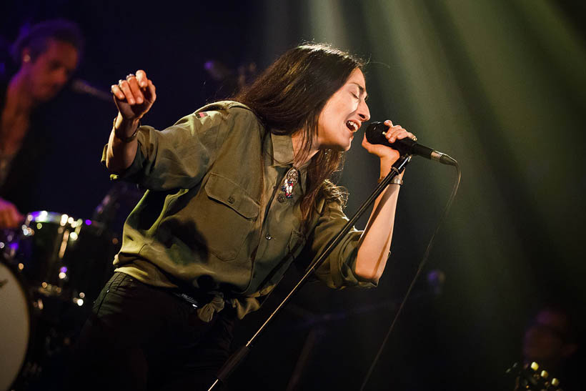 Hindi Zahra live at Les Nuits Botanique in Brussels, Belgium on 14 May 2015