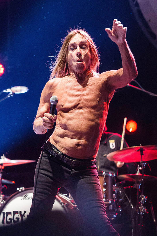 Iggy And The Stooges live at Brussels Summer Festival in Belgium on 12 August 2012