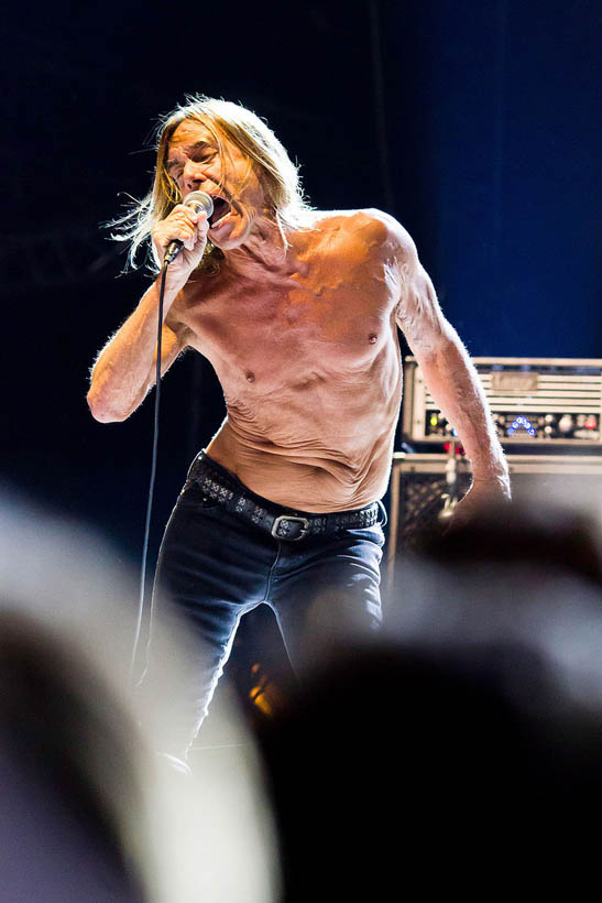 Iggy And The Stooges live at Brussels Summer Festival in Belgium on 12 August 2012