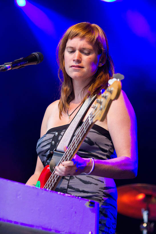 Isbells live at M-IDZomer at Museum M in Leuven, Belgium on 5 August 2012