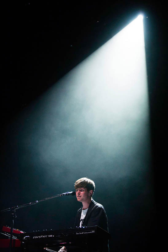 James Blake live at Rock Werchter Festival in Belgium on 6 July 2013