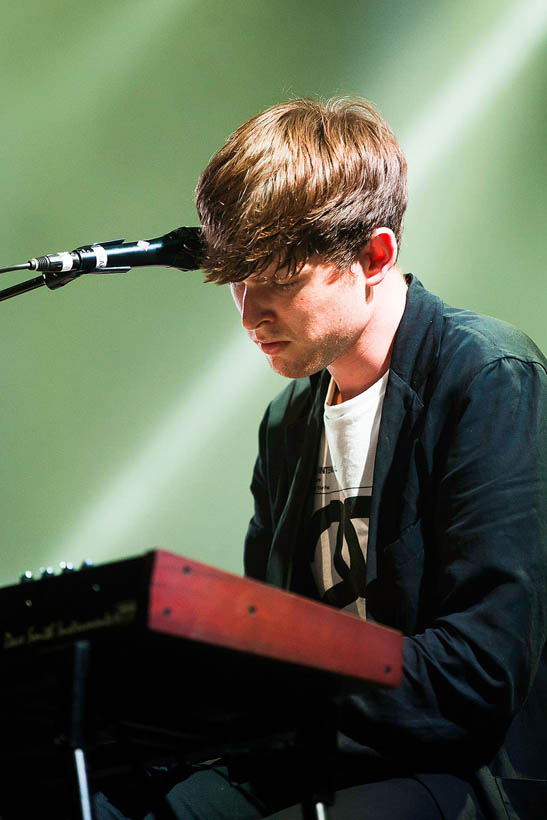 James Blake live at Rock Werchter Festival in Belgium on 6 July 2013