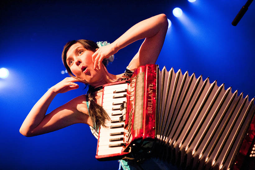 Katzenjammer live at the Ancienne Belgique in Brussels, Belgium on 29 November 2011