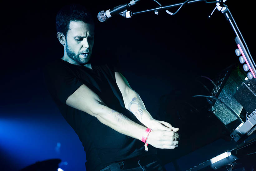 M83 live at the Ancienne Belgique in Brussels, Belgium on 2 November 2012