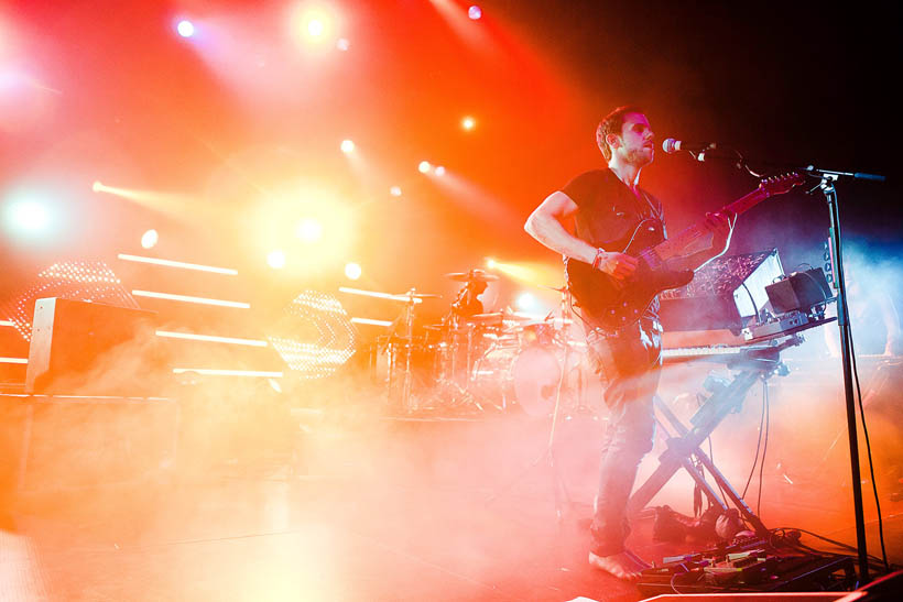 M83 live in de Ancienne Belgique in Brussel, België op 2 november 2012