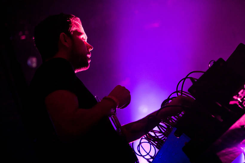 M83 live in de Ancienne Belgique in Brussel, België op 2 november 2012