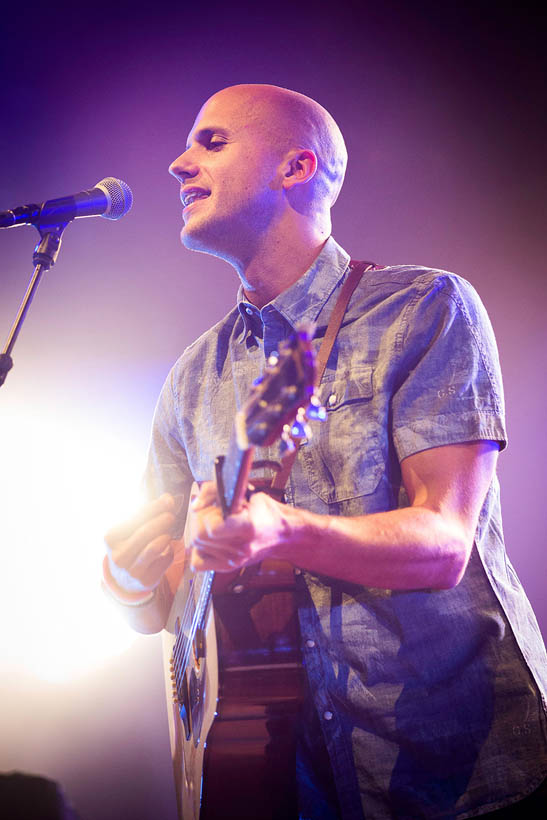 Milow live op Rock Werchter Festival in België op 3 juli 2014